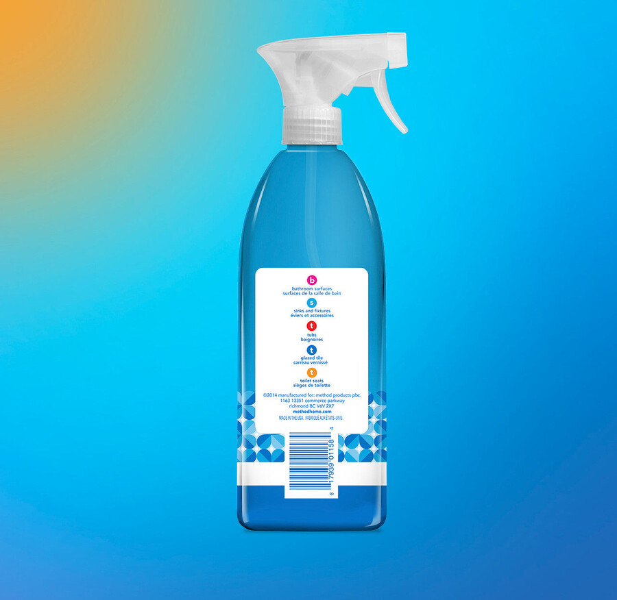 nettoyant antibactérien pour salle de bain