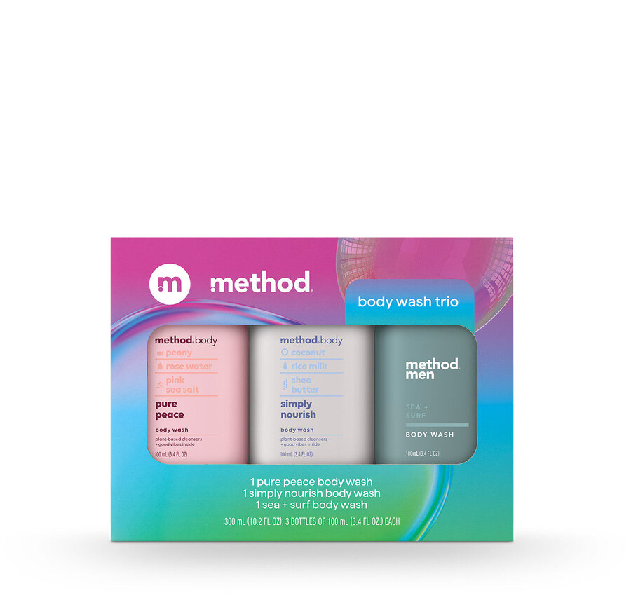 coffret cadeau format voyage trio de gels douche