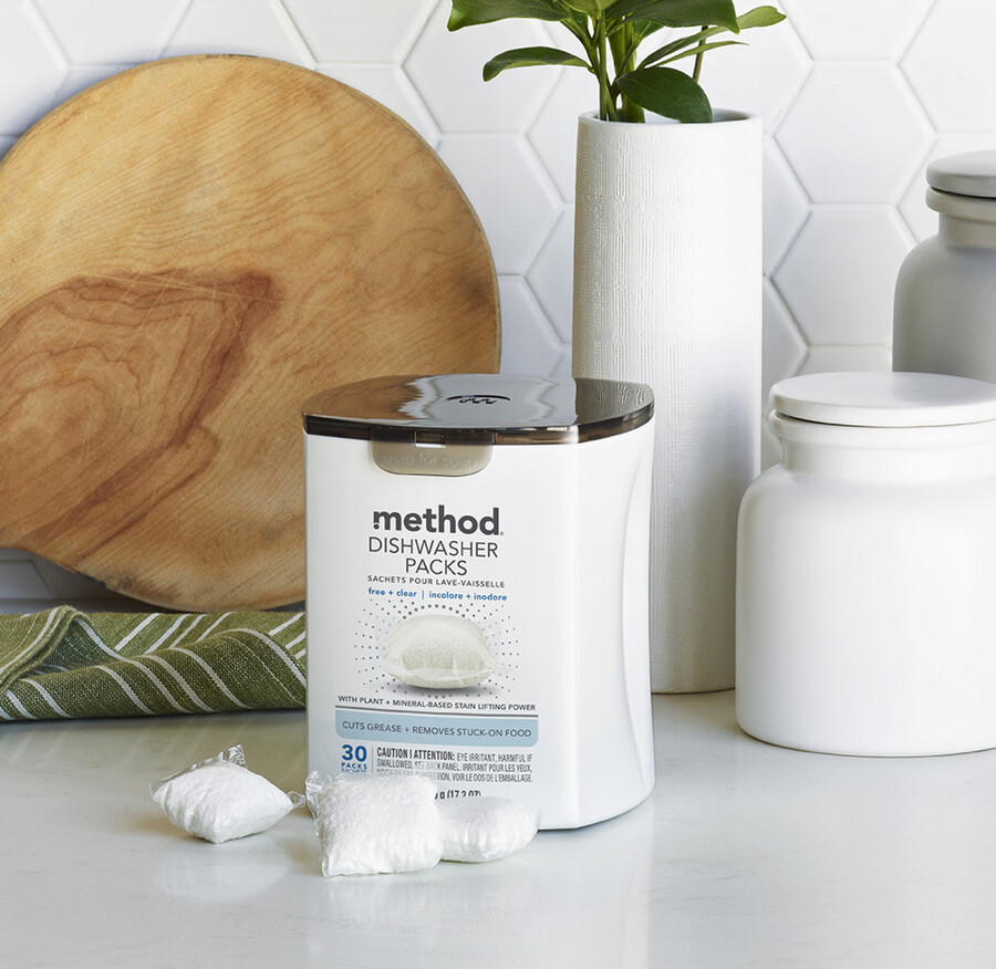 paquets pour lave-vaisselle