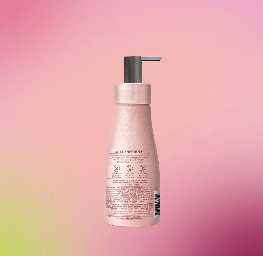 savon moussant pour les mains