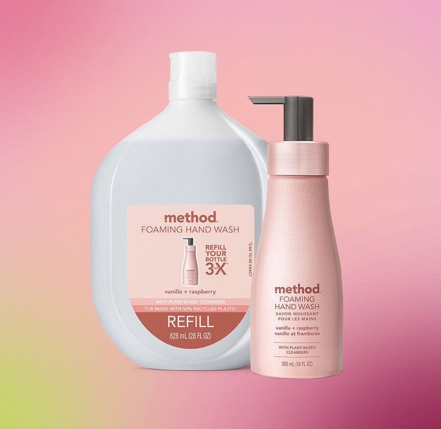 savon moussant pour les mains