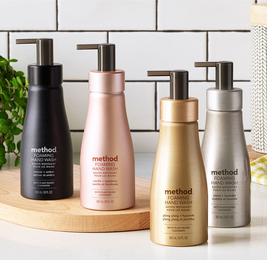 savon moussant pour les mains