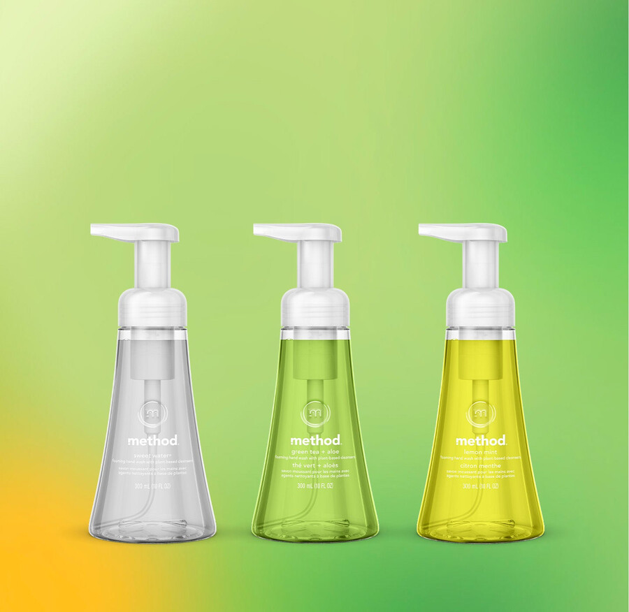 trio de savons moussants pour les mains