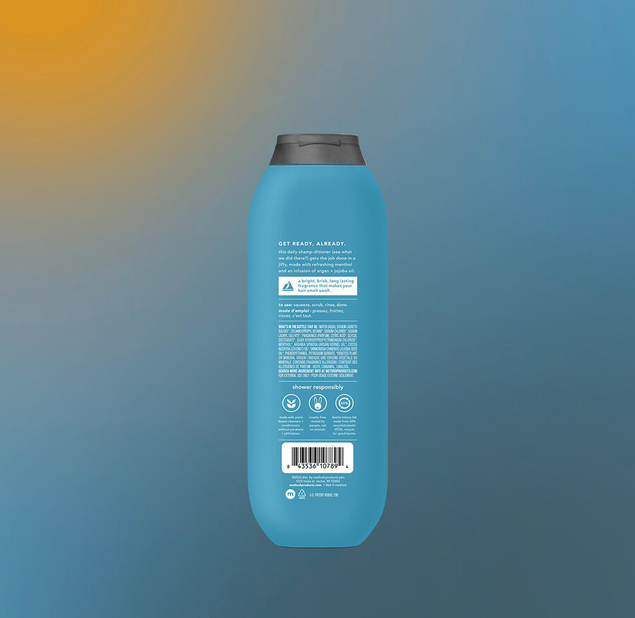 shampoing et après-shampoing 2 en 1