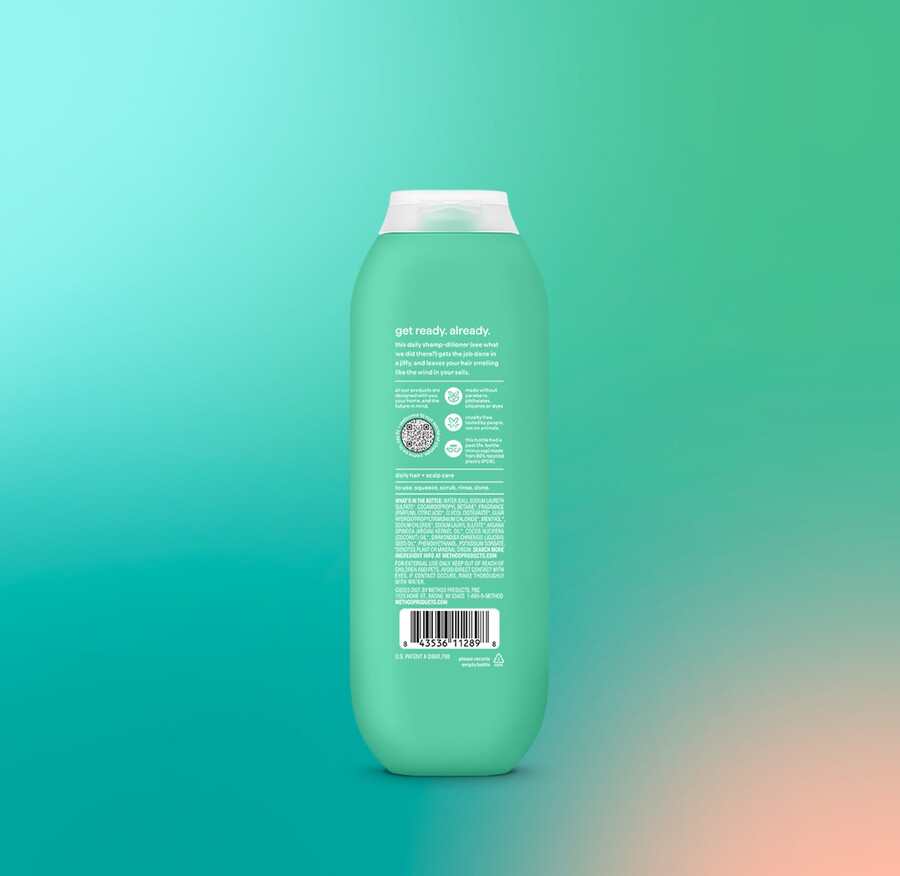 shampoing et après-shampoing 2 en 1