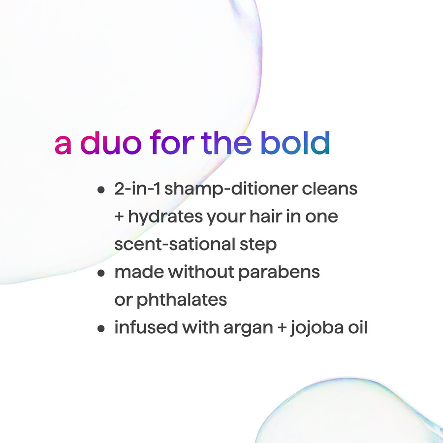 shampoing et après-shampoing 2 en 1