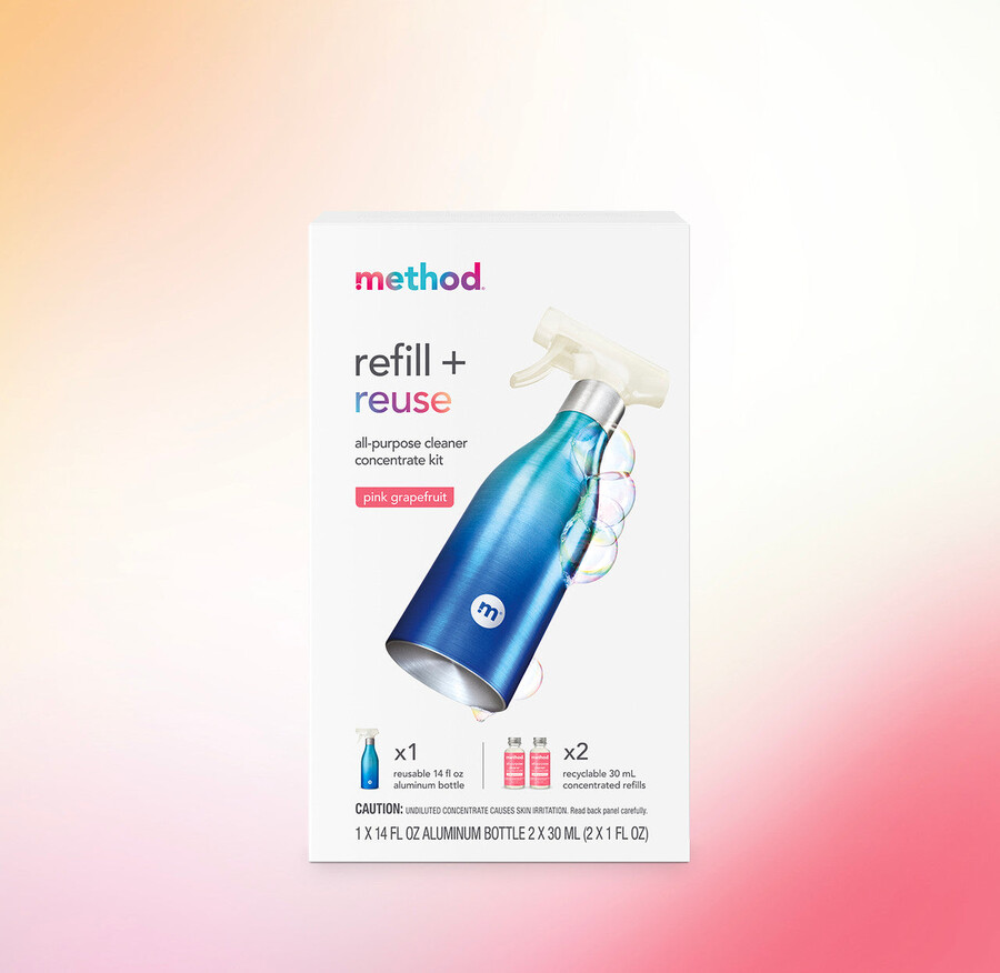 nettoyant tout usage kit de démarrage concentré