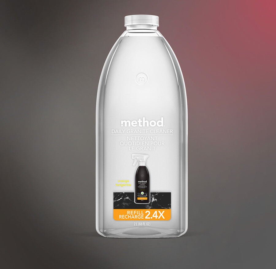 recharge quotidienne de nettoyant pour granit