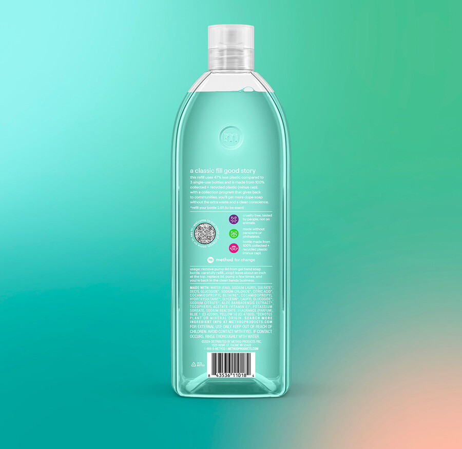 recharge de gel hydroalcoolique pour les mains