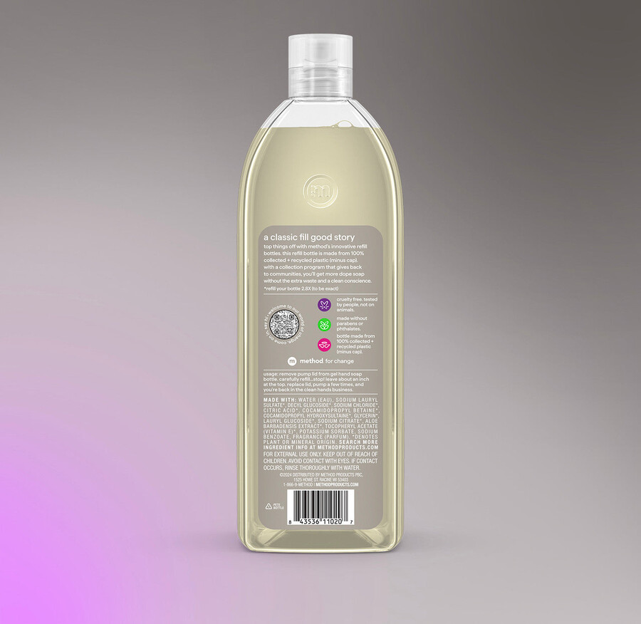 recharge de gel hydroalcoolique pour les mains