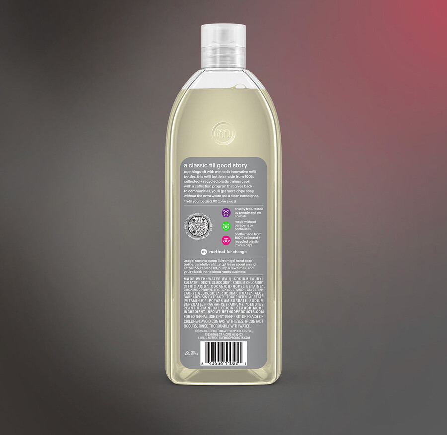 recharge de gel hydroalcoolique pour les mains