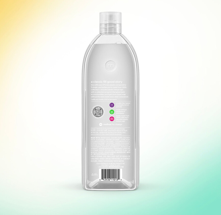 recharge de gel hydroalcoolique pour les mains