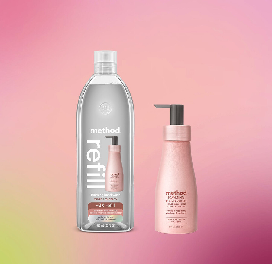 kit de démarrage pour savon moussant pour les mains