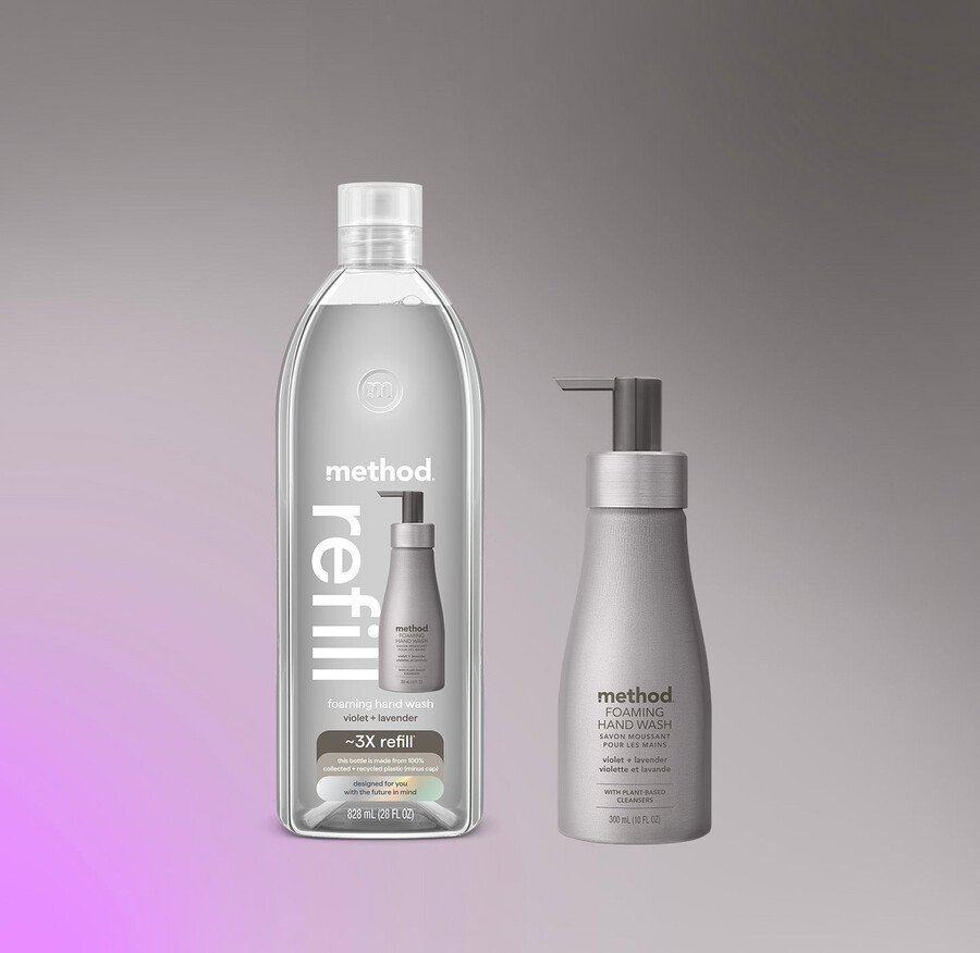 kit de démarrage pour savon moussant pour les mains