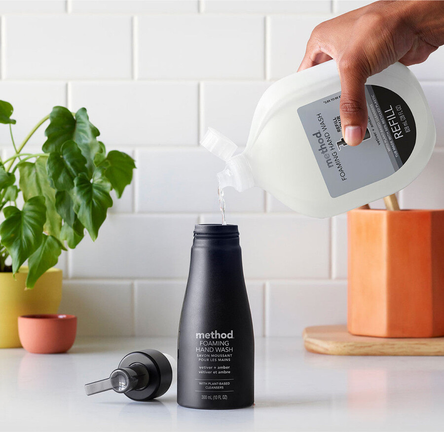 kit de démarrage pour savon moussant pour les mains